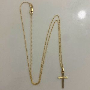 RCI 14KT GOLD NECKLACE + PENDANT 20"